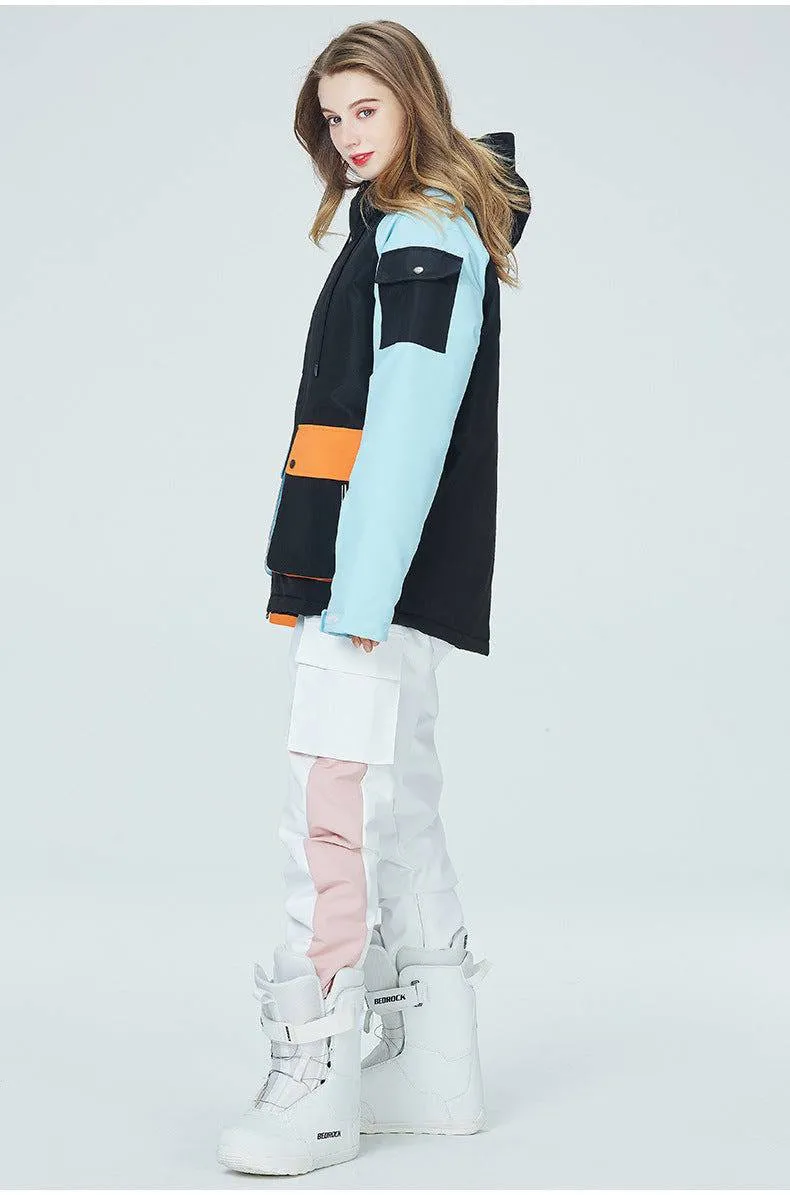 ARCTIC QUEEN Unisex Classic Black Ski Suit