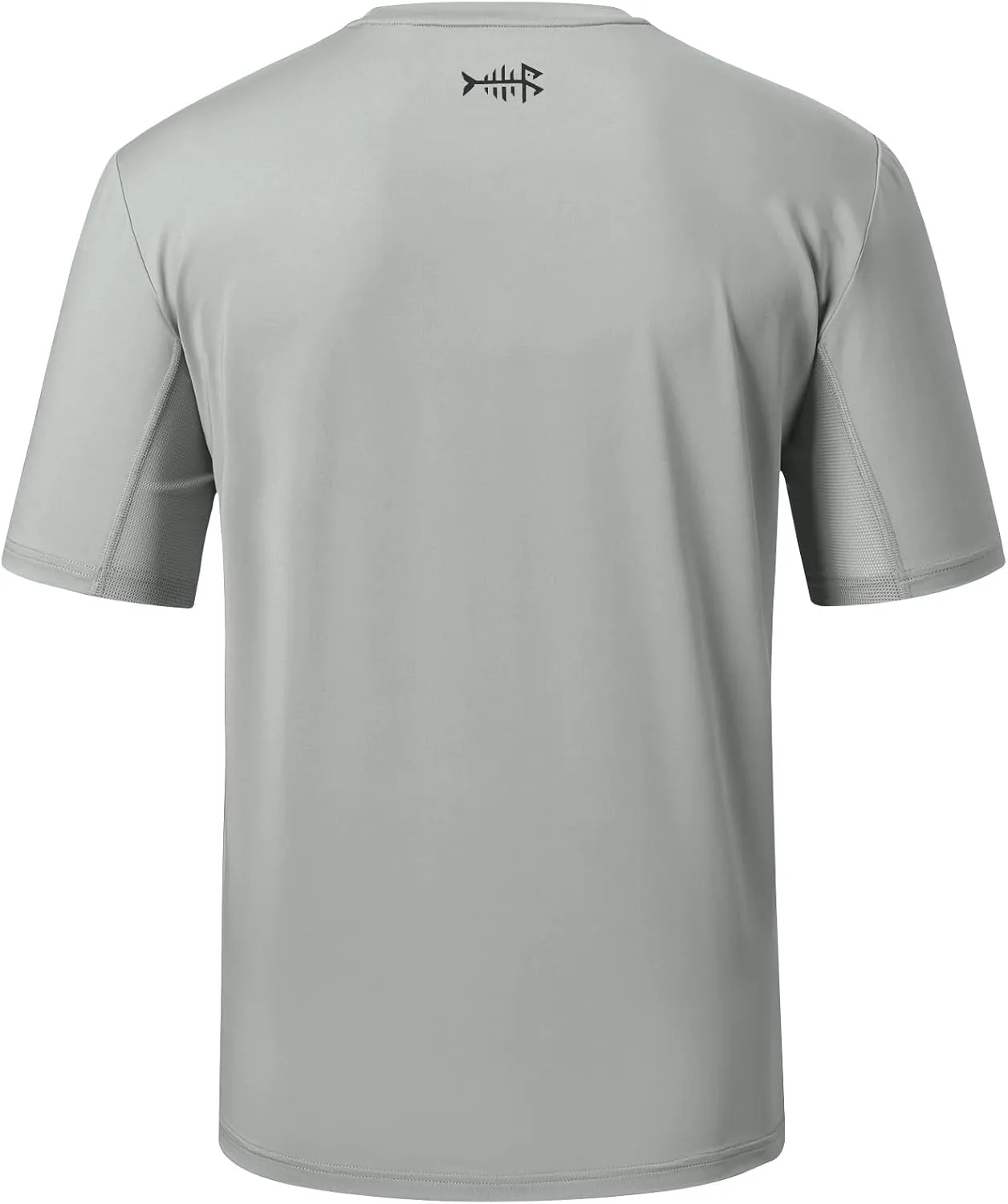 BASSDASH Mens UPF 50  Performance Short Sleeve Pocket T-Shirt UV Sun Protection Fishing Hiking Kayaking Sports Shirts