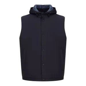 Blue Nylon Vest