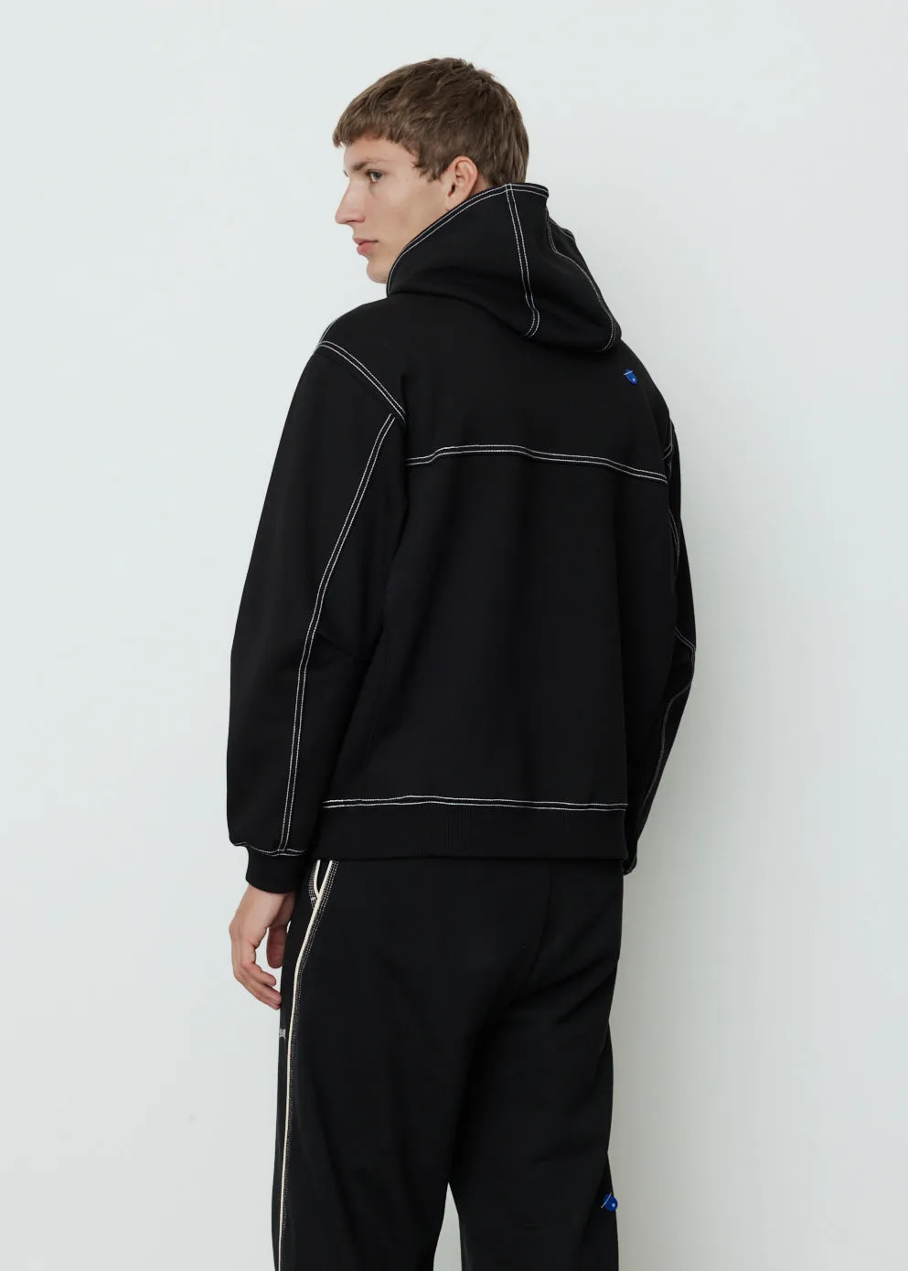 Contrast Stitch Hoodie