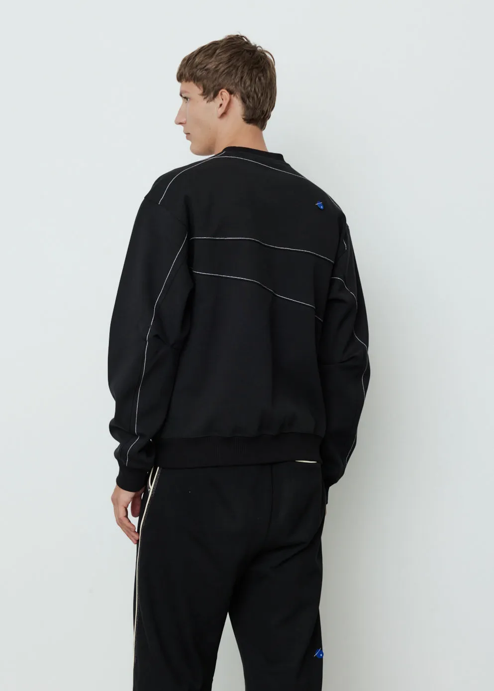 Contrast Stitch Sweatshirt