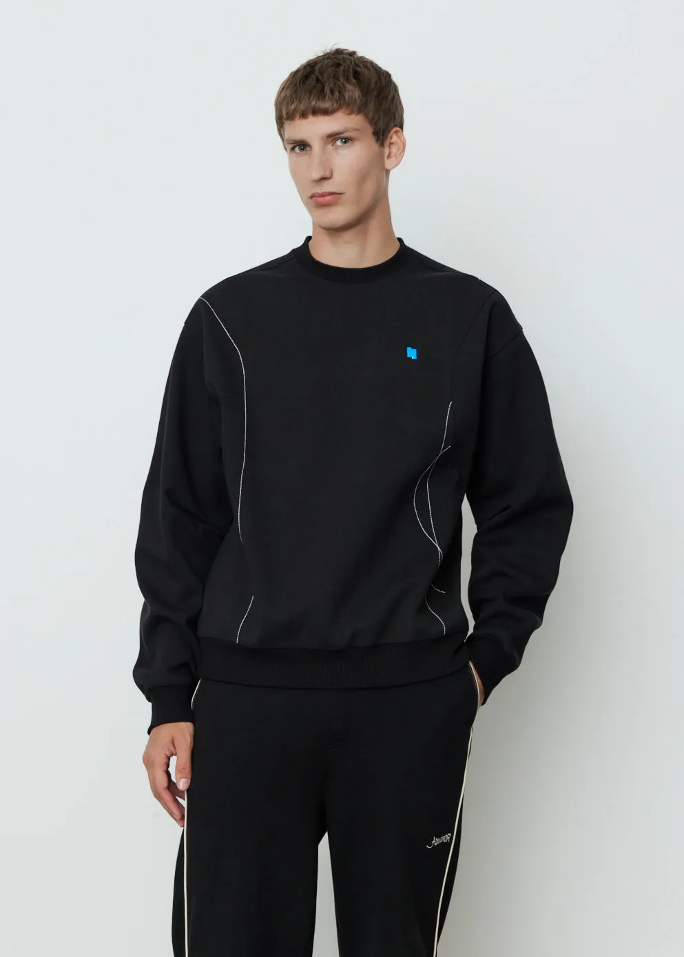 Contrast Stitch Sweatshirt
