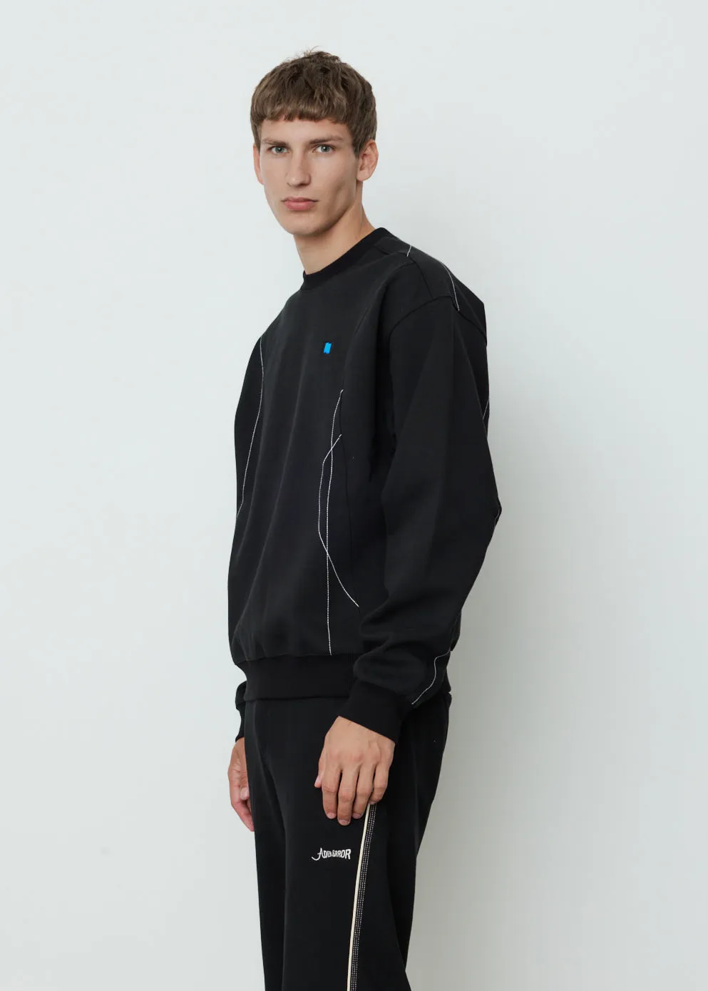 Contrast Stitch Sweatshirt