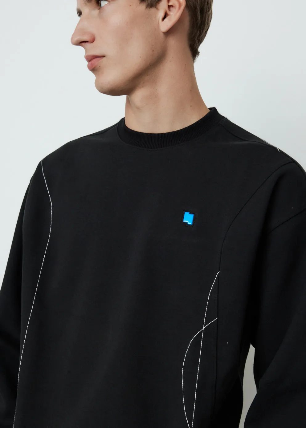 Contrast Stitch Sweatshirt