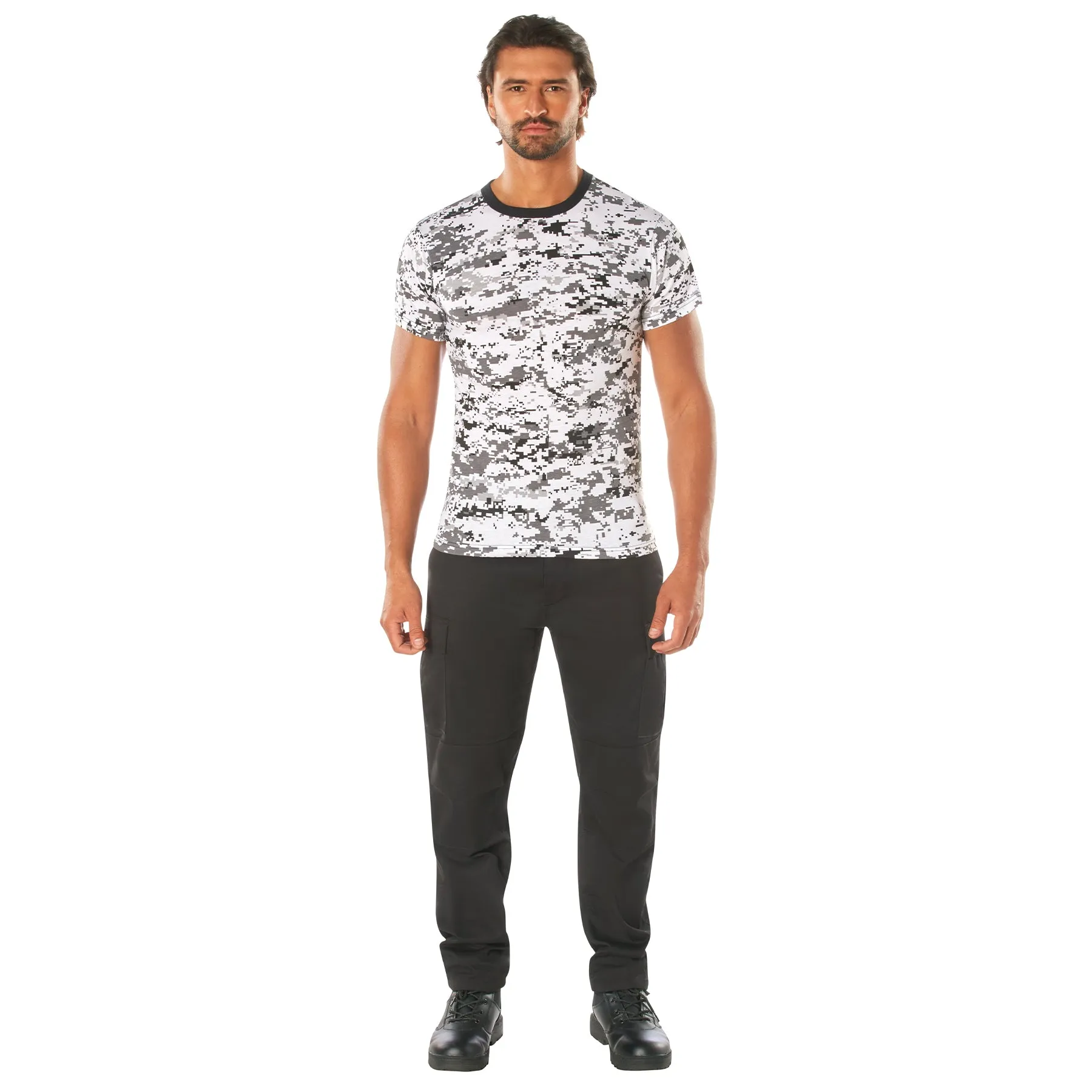 Digital Camo Poly/Cotton T-Shirts