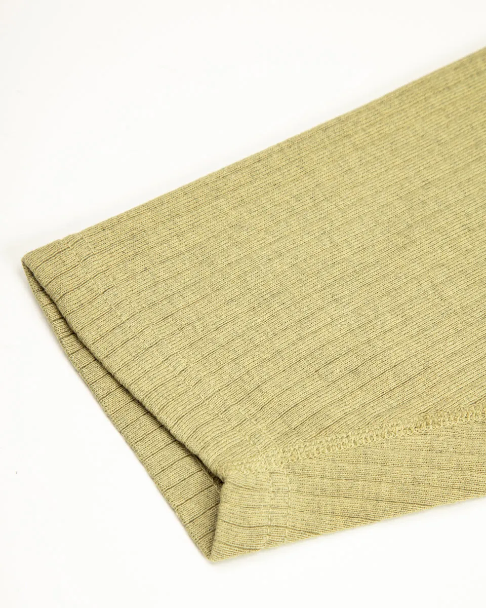 Extra Cotton Rib Crewneck L/S - Olive