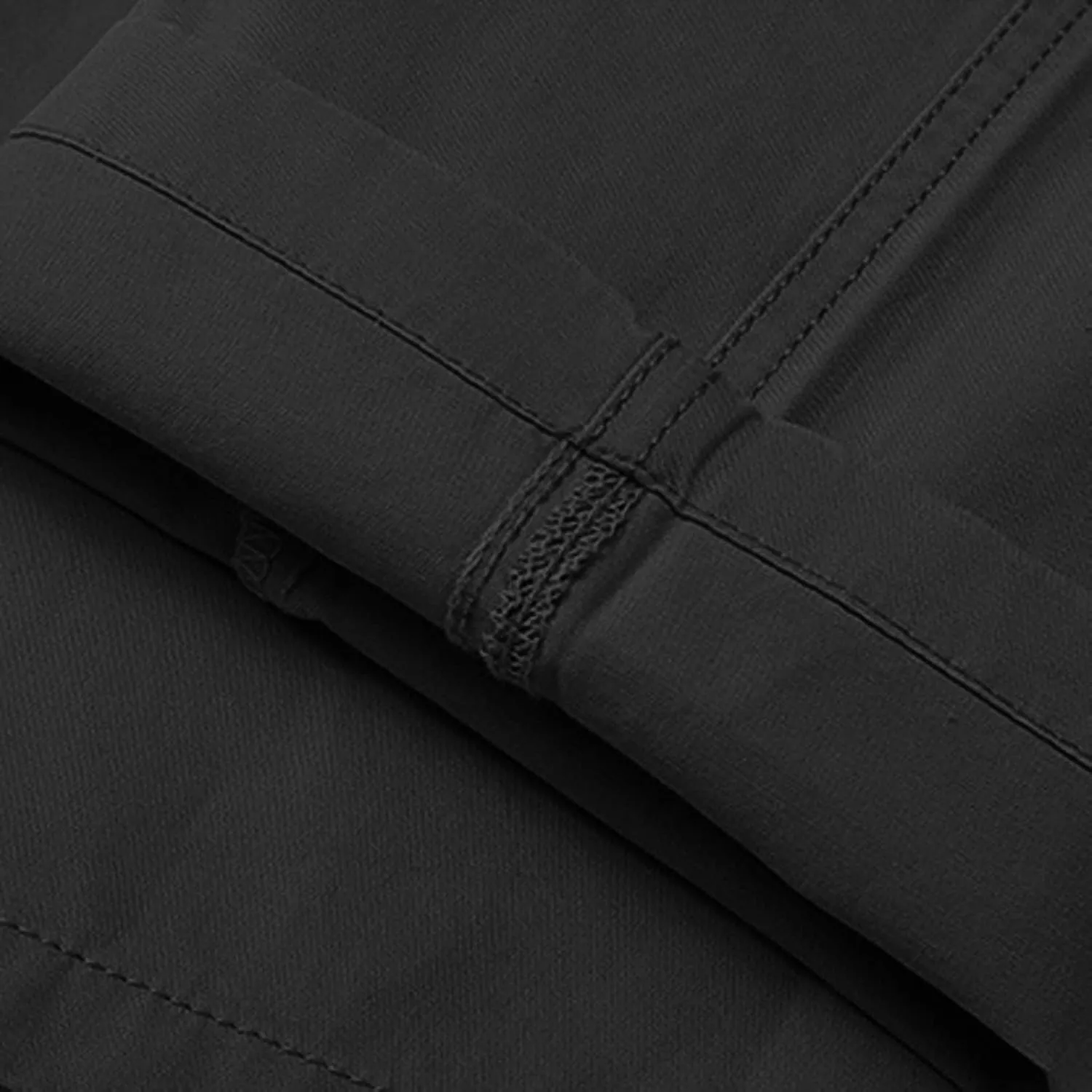 Fashion Suit Pants for Men Solid Color Slim Fit Straight Trousers Casual High Waist Business Pants with Pockets