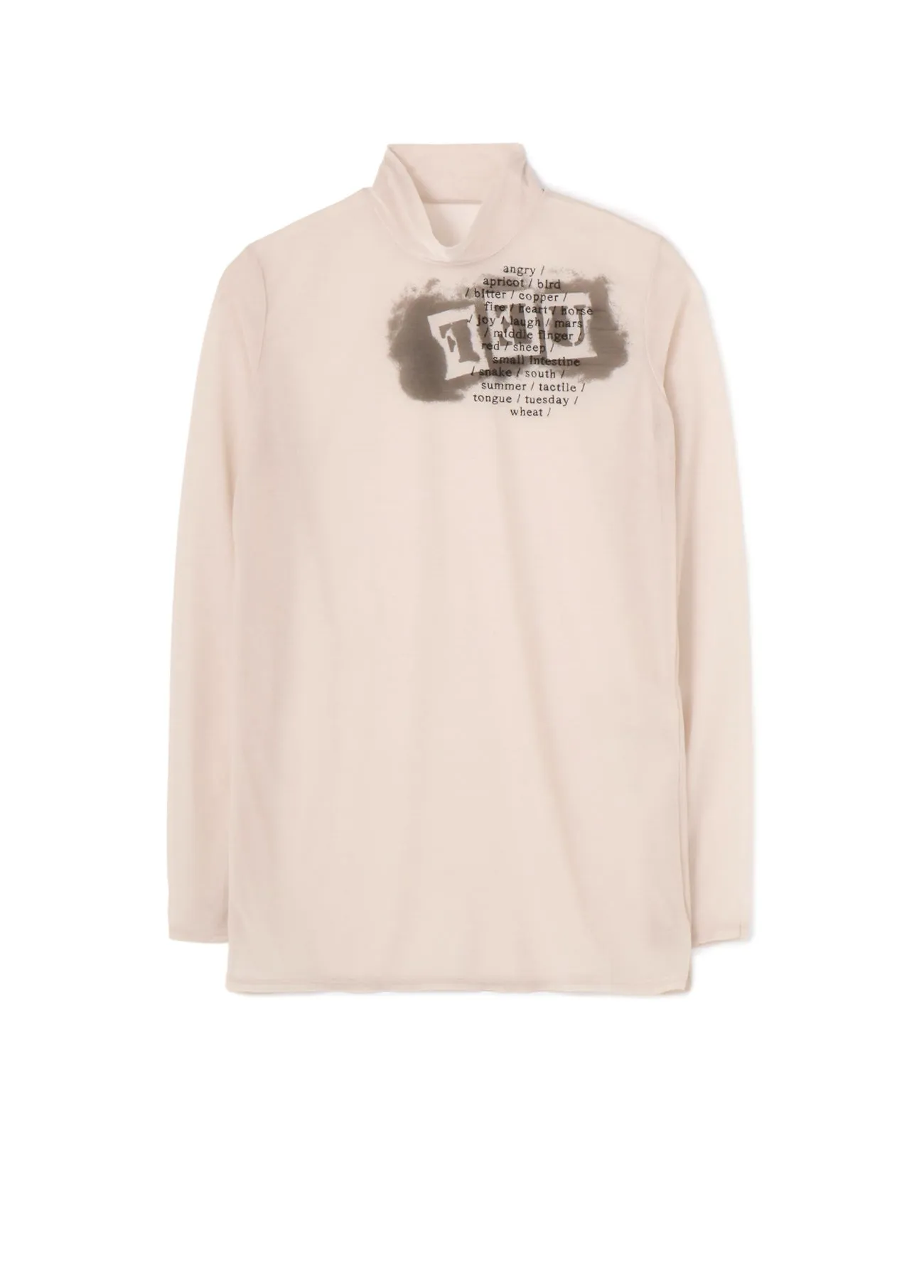 FEU Embroidery & Print High Neck T