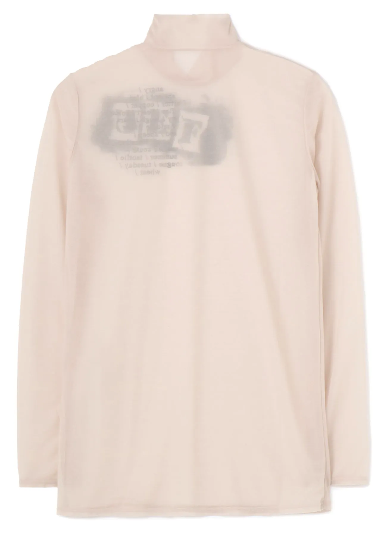 FEU Embroidery & Print High Neck T