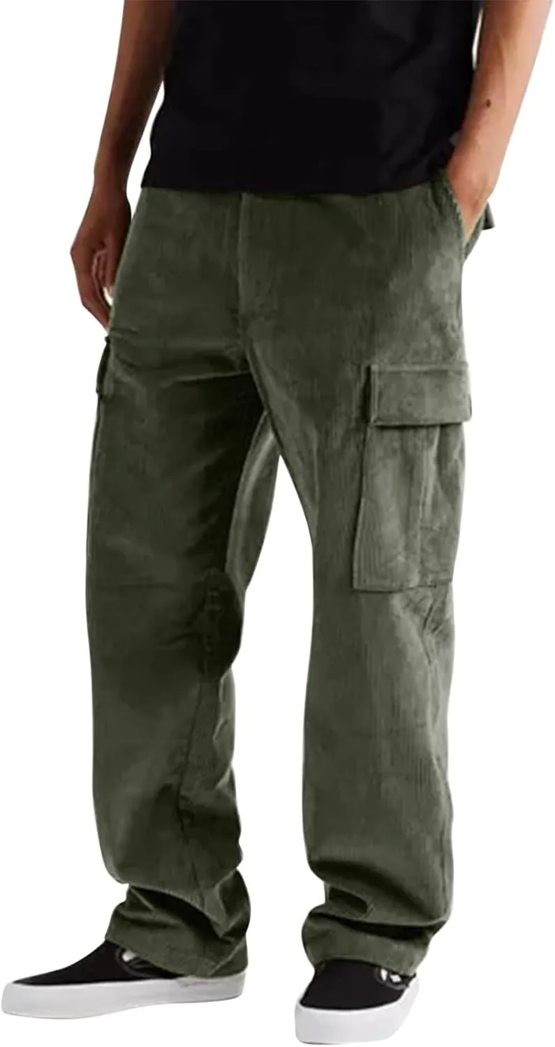 GIERIDUC Men's Cotton Yoga Sweatpants Mens Joggers Athletic Lounge Pants Open Bottom Casual Jersey Pants for Men with Pockets
