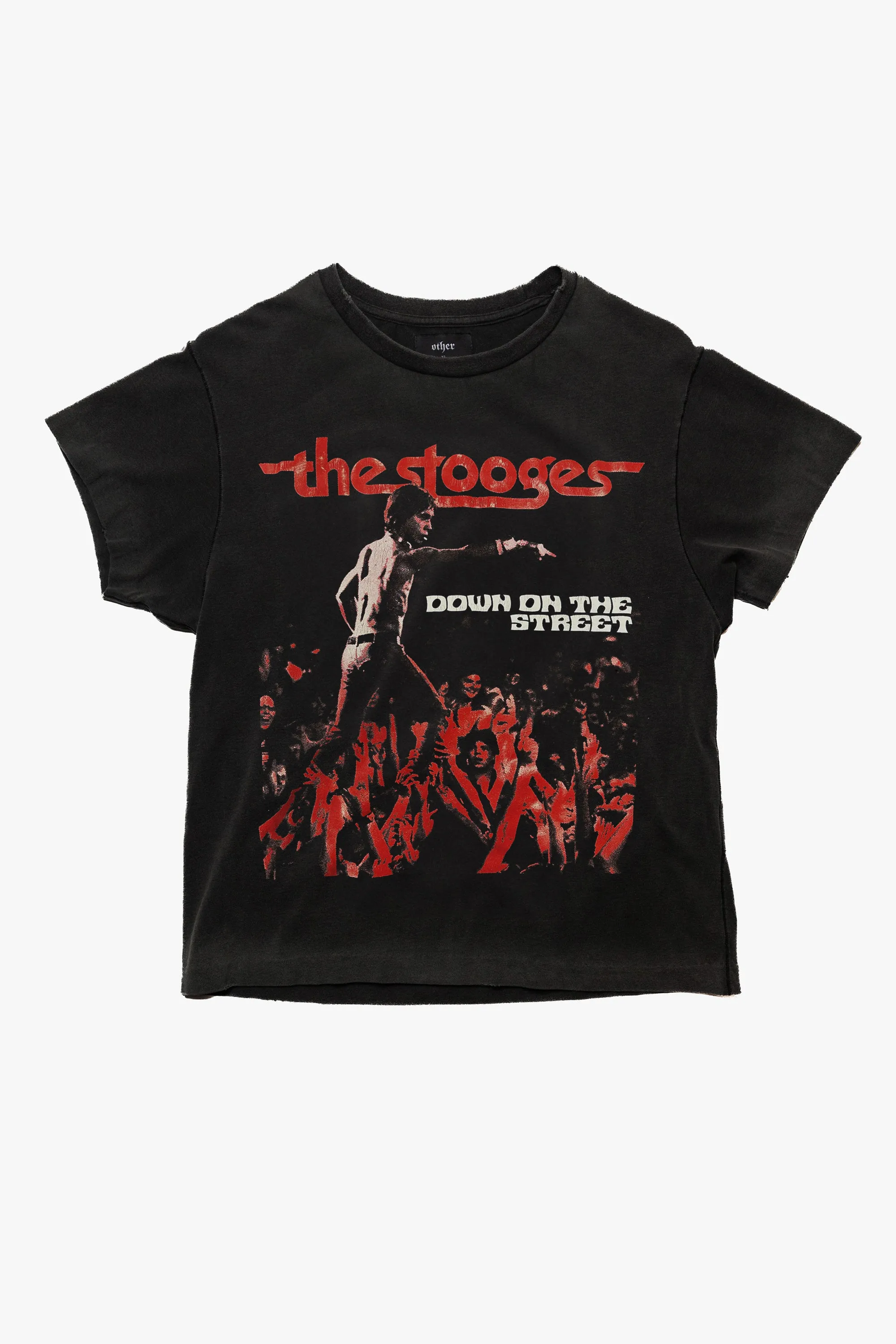 IGGY & THE STOOGES DOWN ON THE STREET VINTAGE T-SHIRT