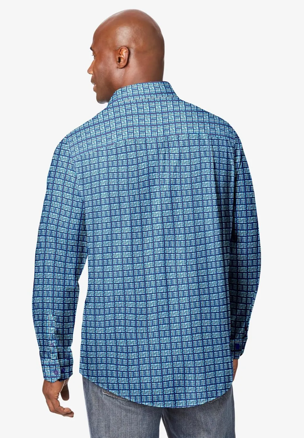 KingSize Men's Big & Tall Tall The No-Tuck Casual Shirt