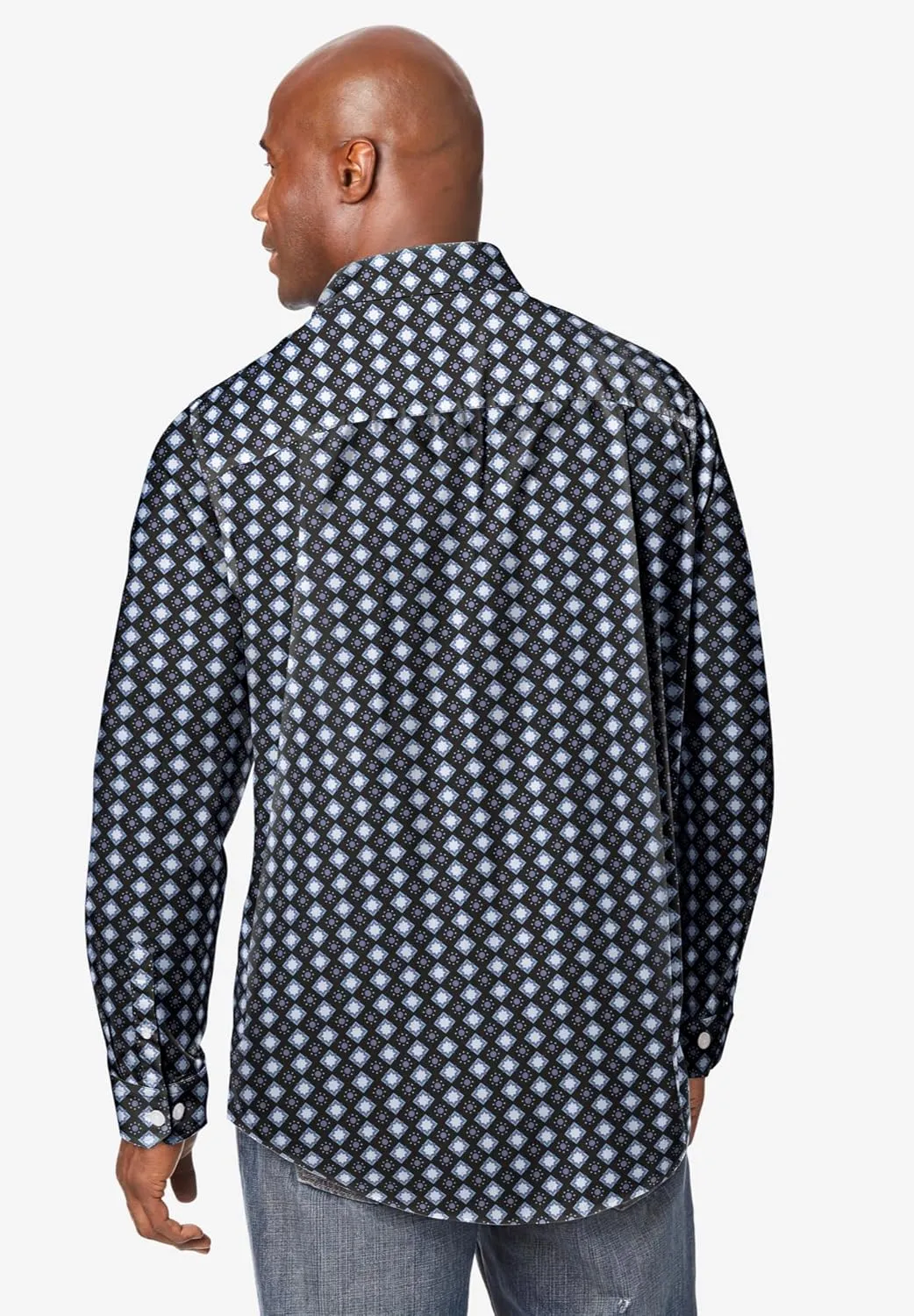 KingSize Men's Big & Tall Tall The No-Tuck Casual Shirt