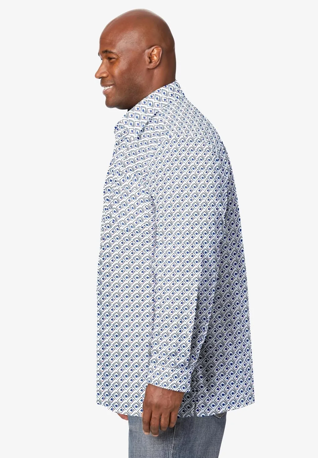 KingSize Men's Big & Tall Tall The No-Tuck Casual Shirt