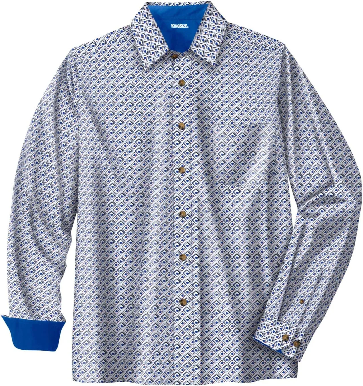 KingSize Men's Big & Tall Tall The No-Tuck Casual Shirt
