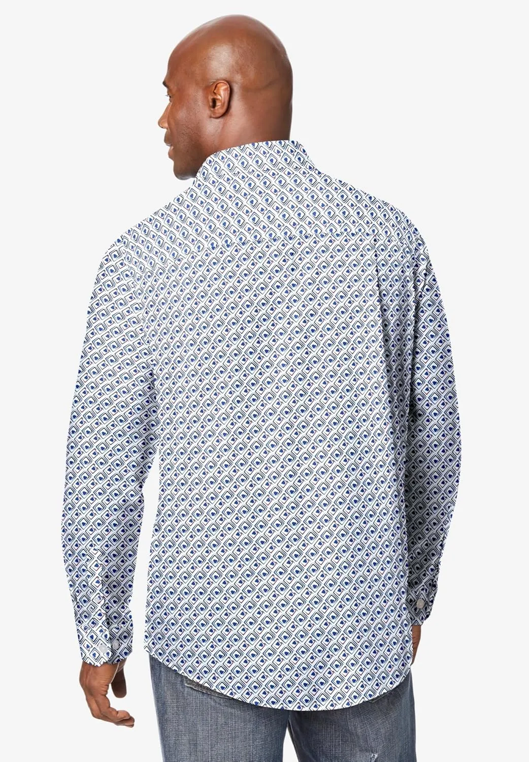 KingSize Men's Big & Tall Tall The No-Tuck Casual Shirt