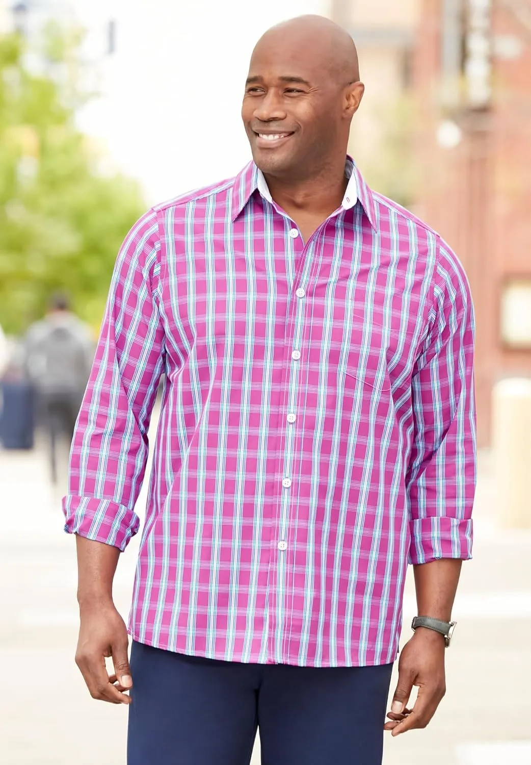 KingSize Men's Big & Tall Tall The No-Tuck Casual Shirt