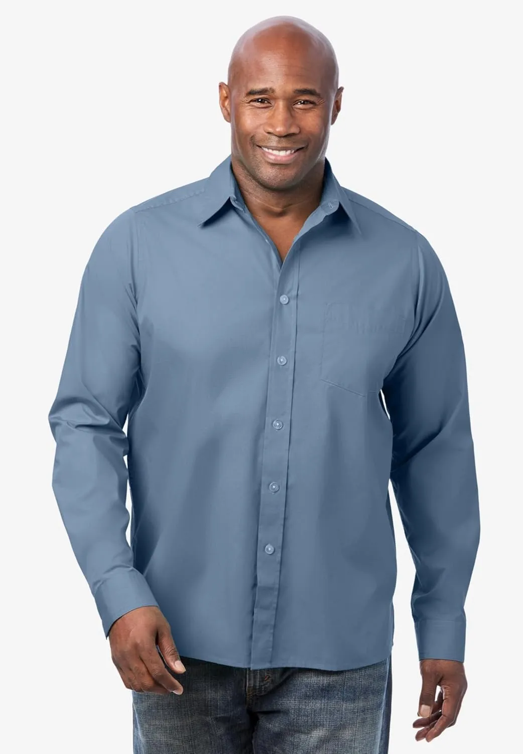 KingSize Men's Big & Tall Tall The No-Tuck Casual Shirt