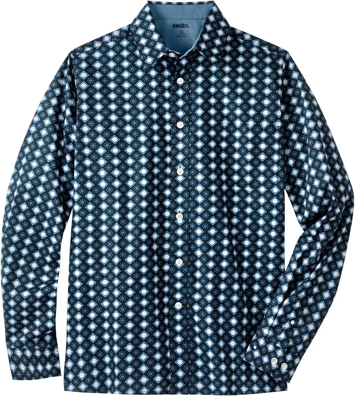 KingSize Men's Big & Tall Tall The No-Tuck Casual Shirt