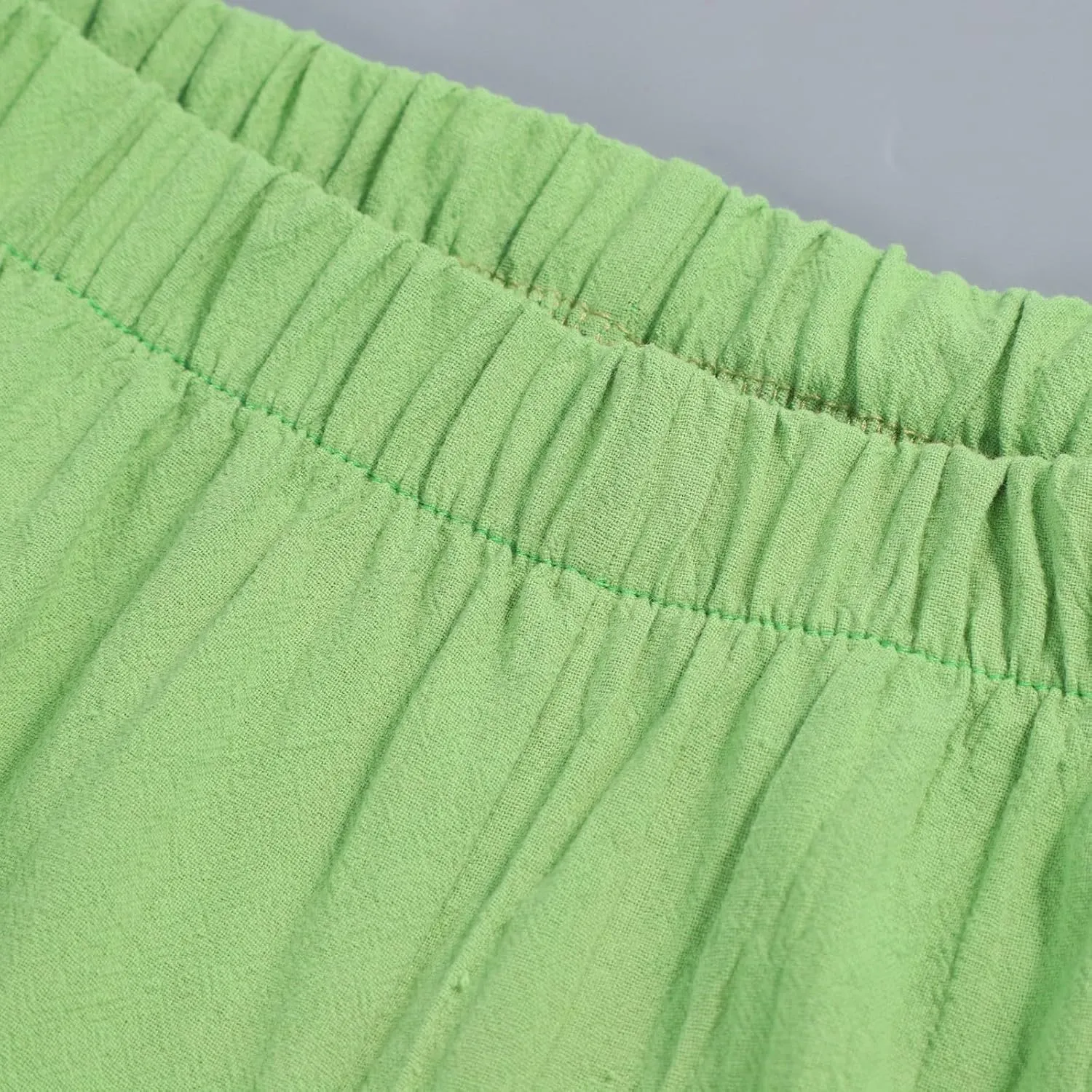 Lady Trouser Pant Summer Pants High Casual Waist Long Solid Cotton Pants 70s Pants Women Sexy Lounging