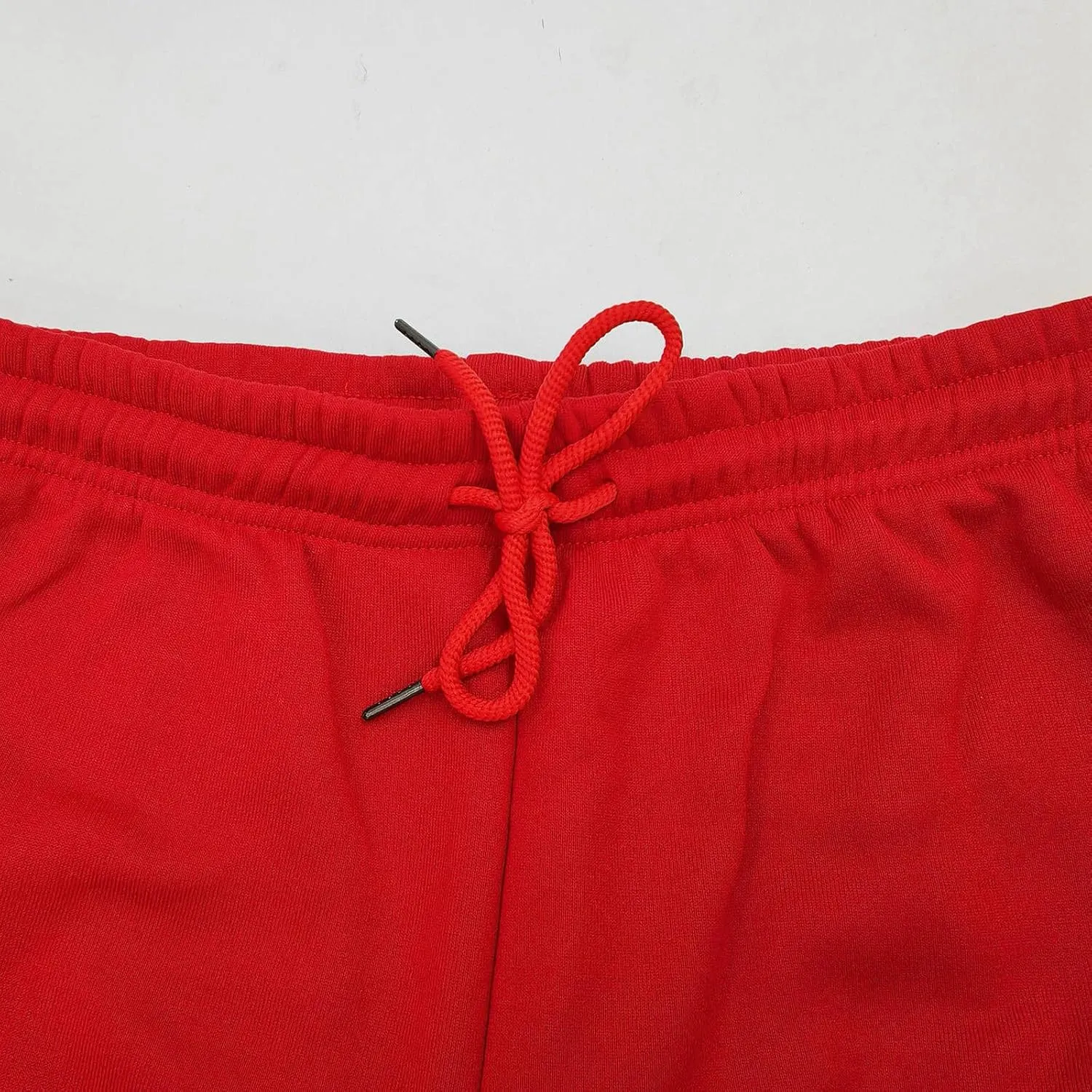 Men's Cargo Pants Plus Size Pocket Lace Up Elastic Waist Pants Trousers Overall Cute Plush