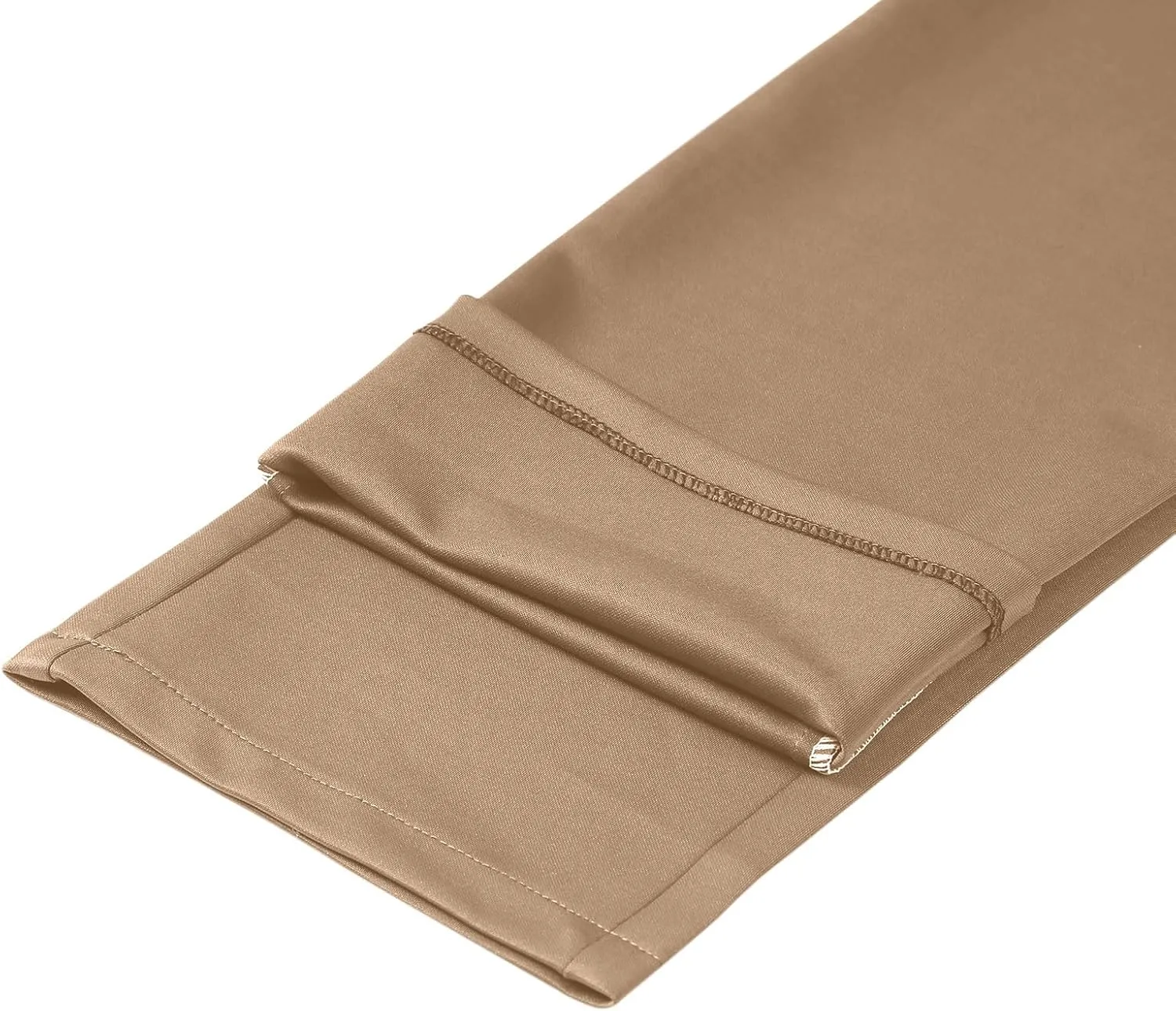 Mens Stretch Dress Pants Slim Fit Golf Pants Expandable Waist Bussiness Casual Suit Pants with Pockets