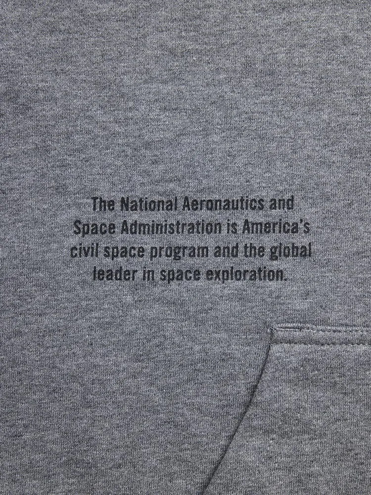 NASA WORM LOGO HOODIE (BLACK)