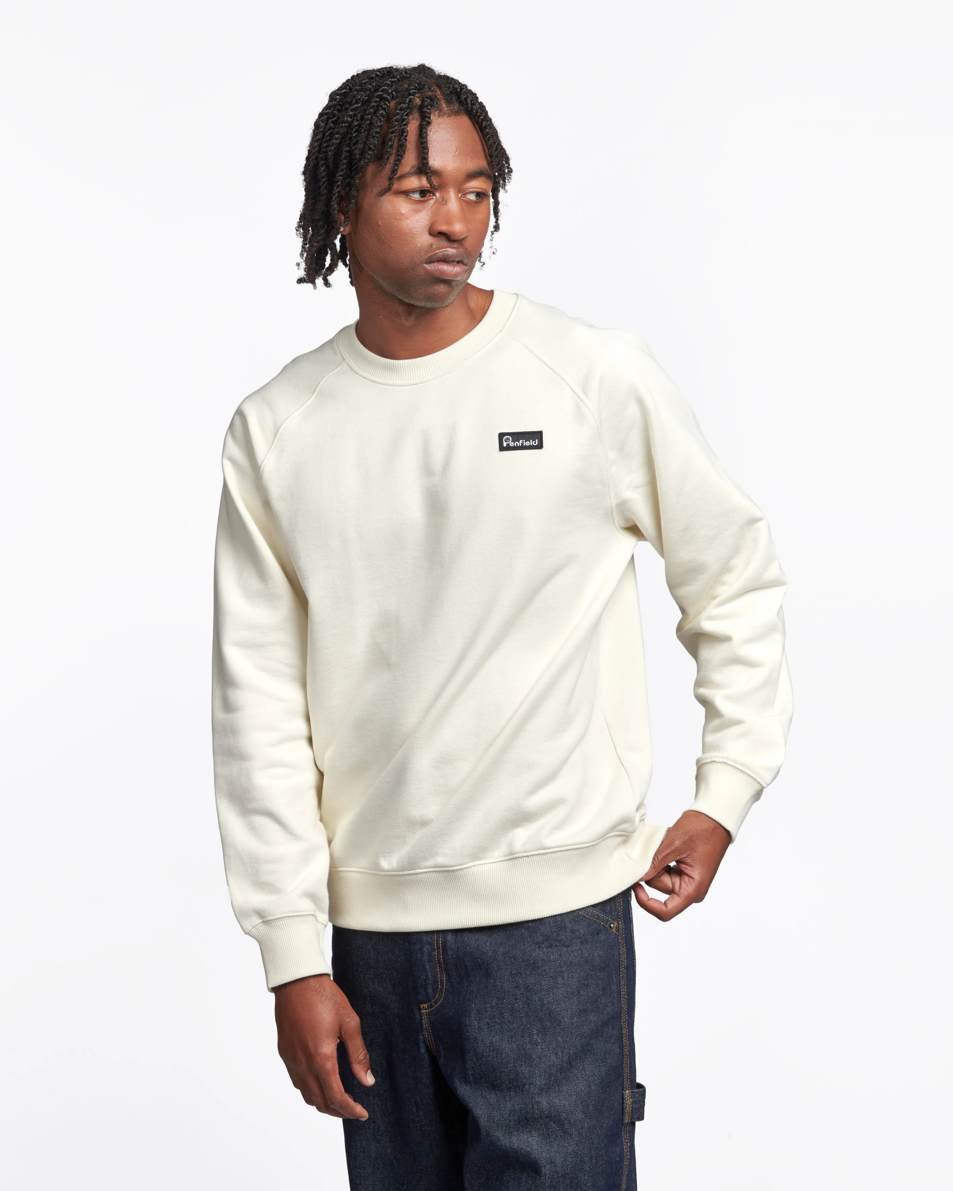 Penfield Badge Sweatshirt - Marshmallow