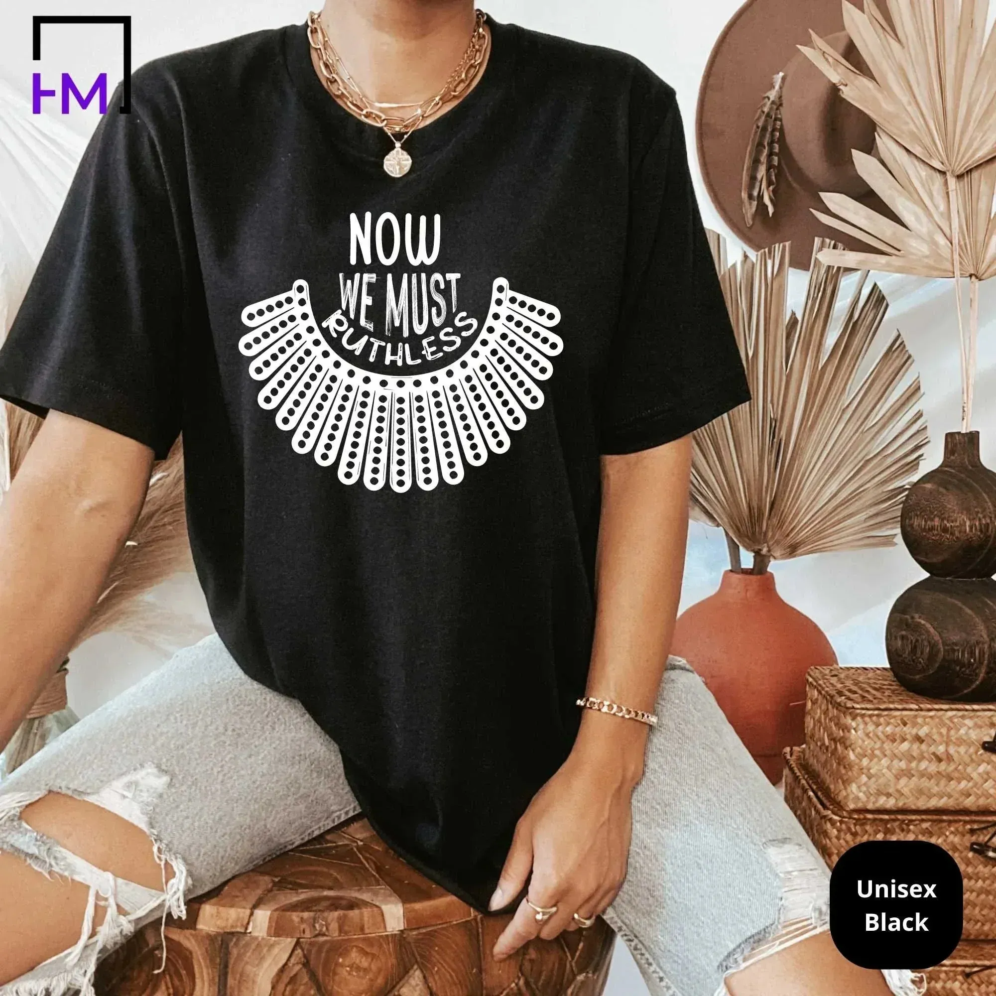 RBG Shirt| Ruthless Vote For Women's Equality, Human Rights, Reproductive, Feminism, Feminist Election, Political Tops, Tees & Sweatshirts