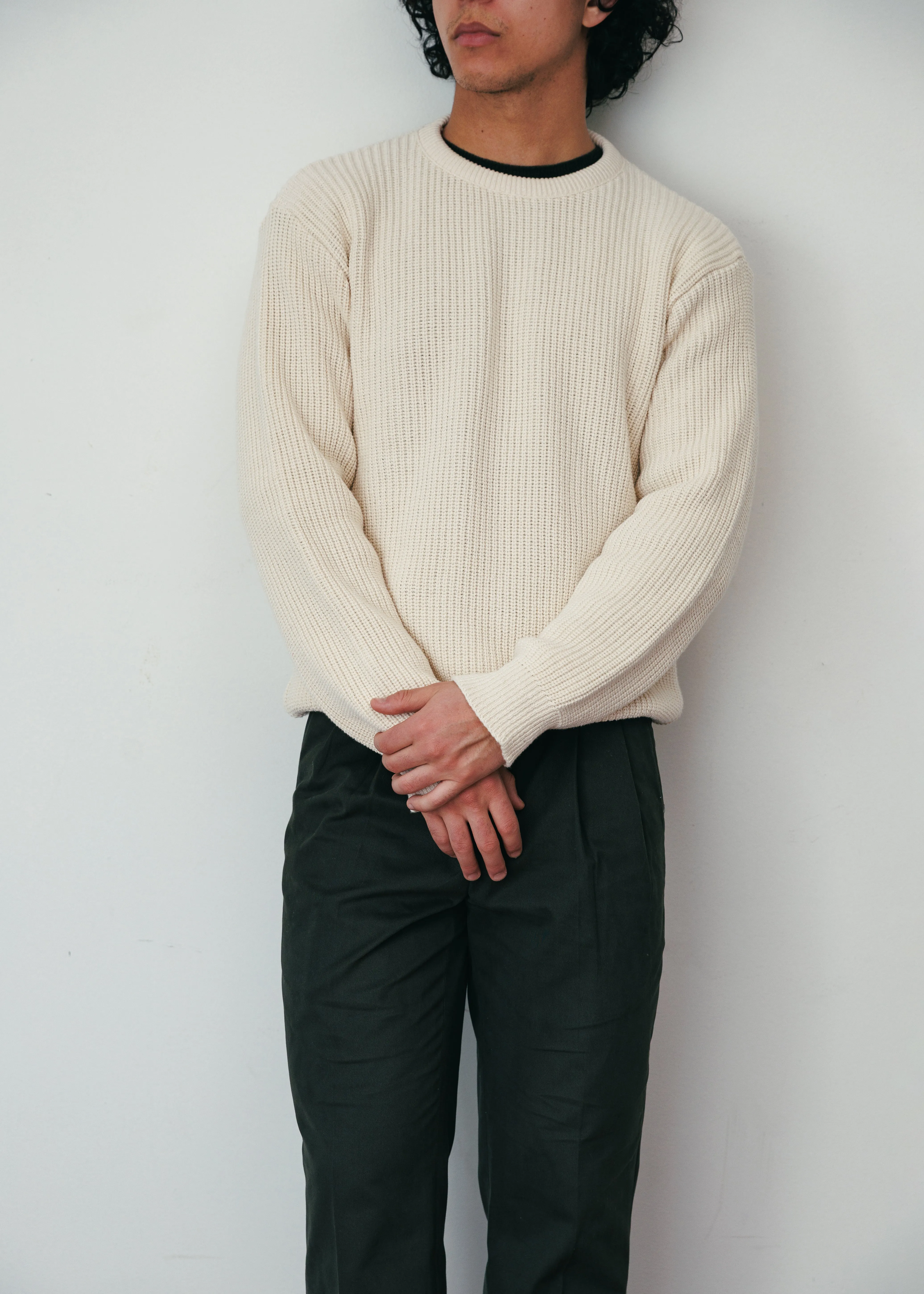 Shaker Stitch Sweater