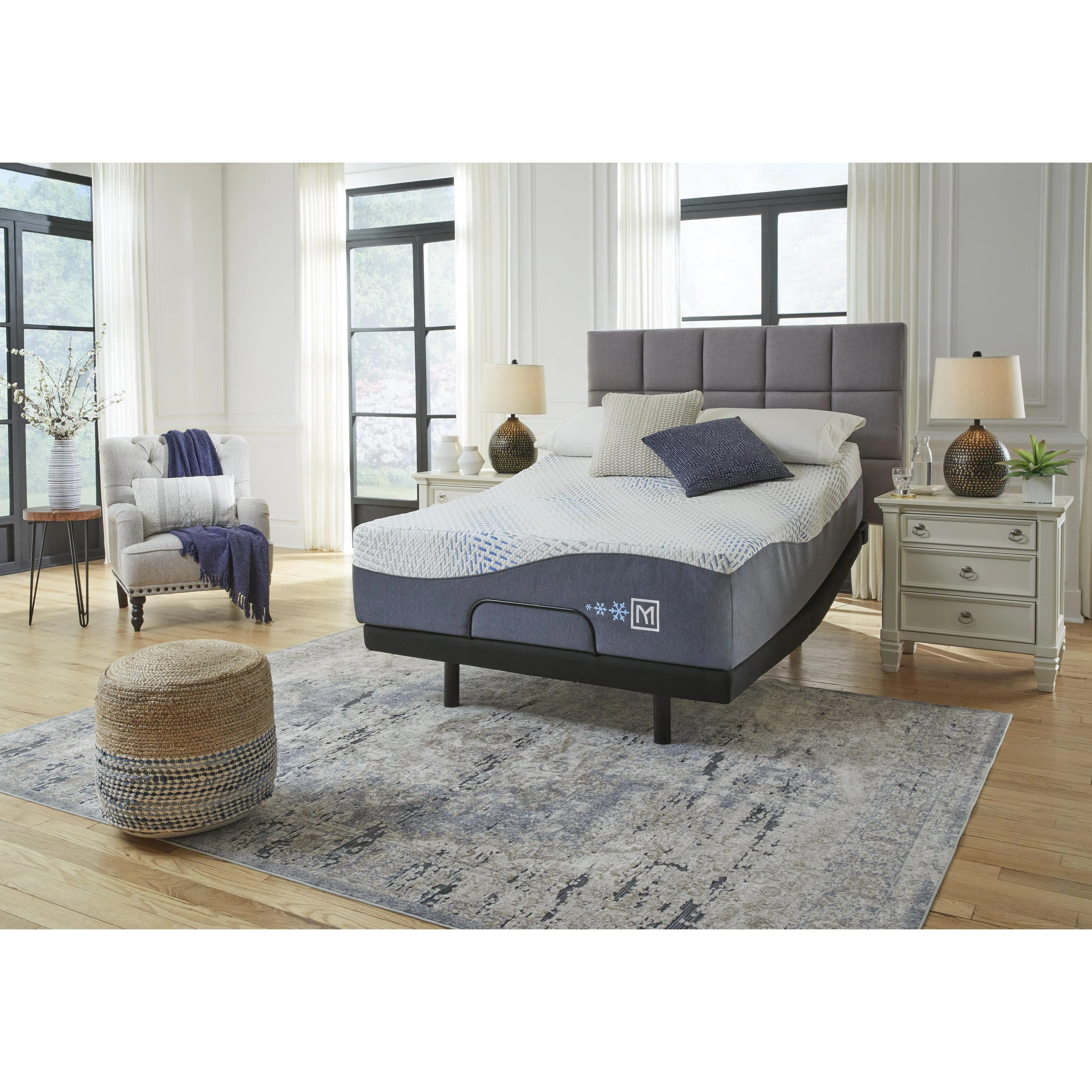 Sierra Sleep Millennium Luxury Plush Gel Latex Hybrid M50851 California King Mattress