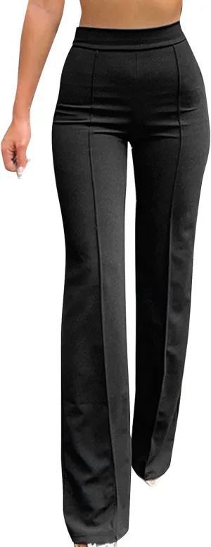 Slimming Sweatpants Women Baggy Sexy Loose Fit Harem Gaucho Sweat Pants Flare High Rise Sport Work Palazzo Jogger Gym