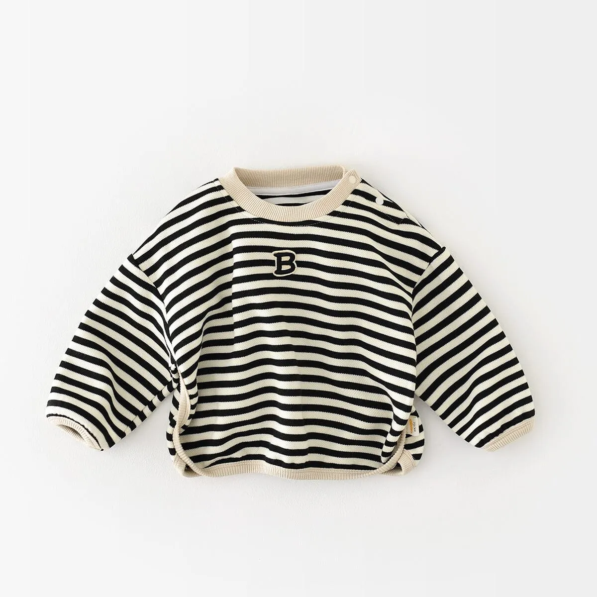 Striped Baby Casual Long Sleeve Top