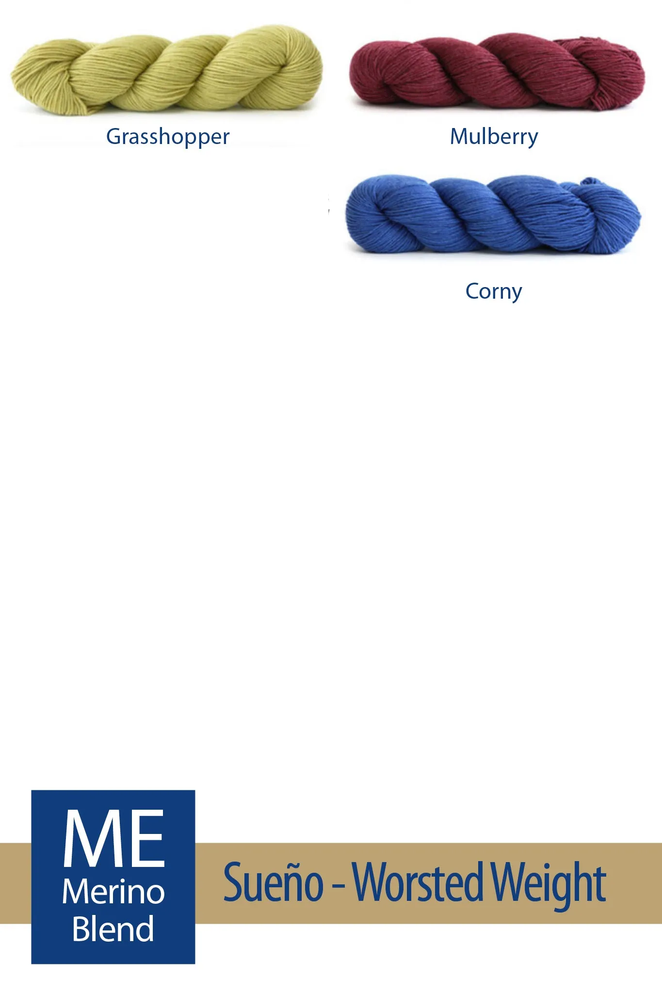 Sueño Worsted from HiKoo – 33 color options