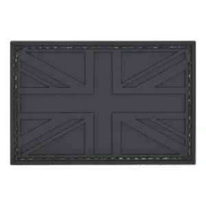 UK Flag Patch Black