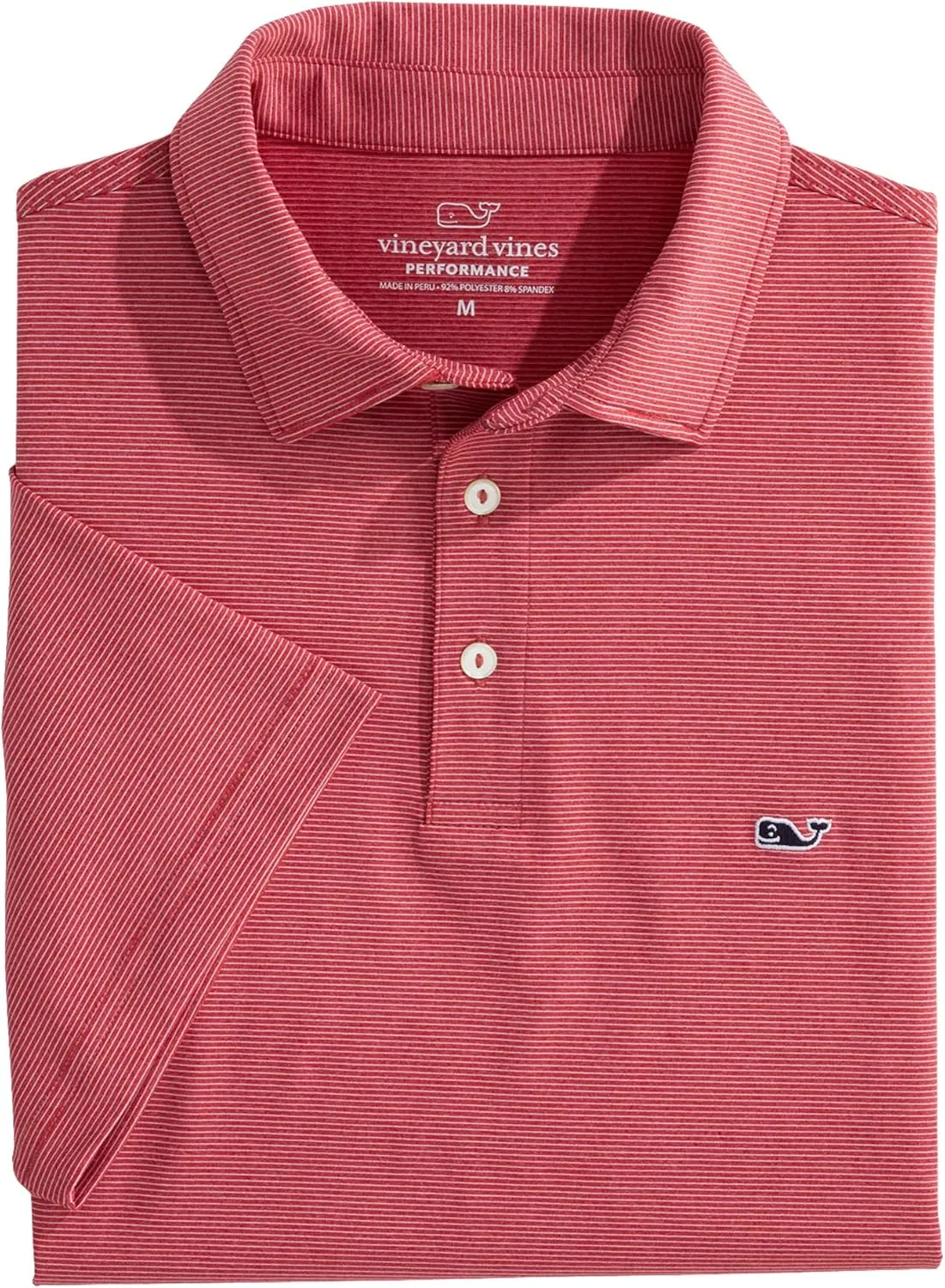 vineyard vines Men's St. Jean Short Sleeve Stripe Sankaty Polo