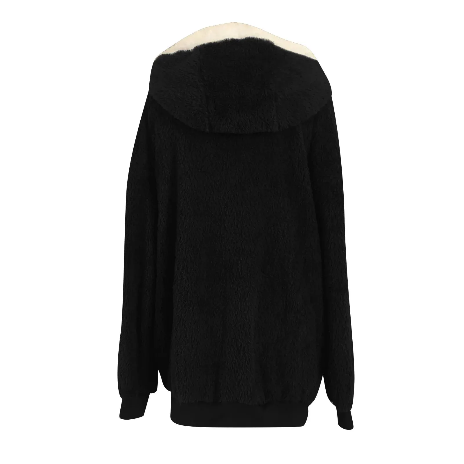 Women Clearance All 2024! Plus Size Winter Coats for Women, Women Plus Size Winter Warm Loose Plush Zip Hooded Jacket Coat Shacket Jacket for Fall, Winter Gift for Women