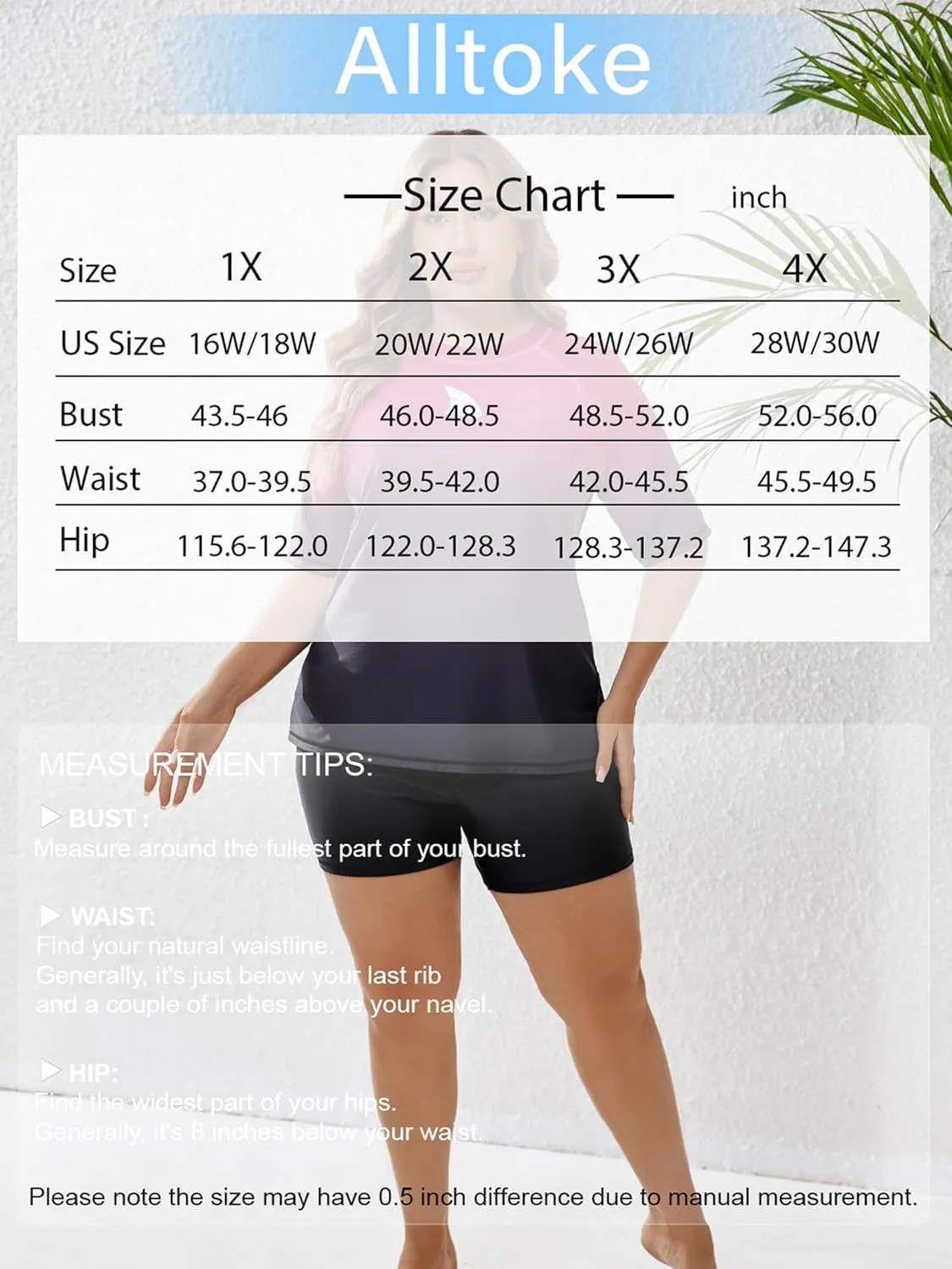 Womens Two Piece Plus Size Short Sleeve Rash Guard Sets Modest Swim Shirts Top and Shorts UPF50  Swimsuit