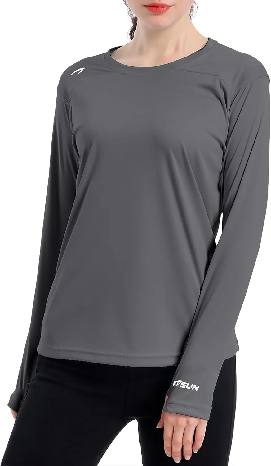Women's UPF 50  UV Sun Protection Shirt Outdoor Performance Long Sleeve Rash Guard Shirts for Hiking,Swim,Fishing
