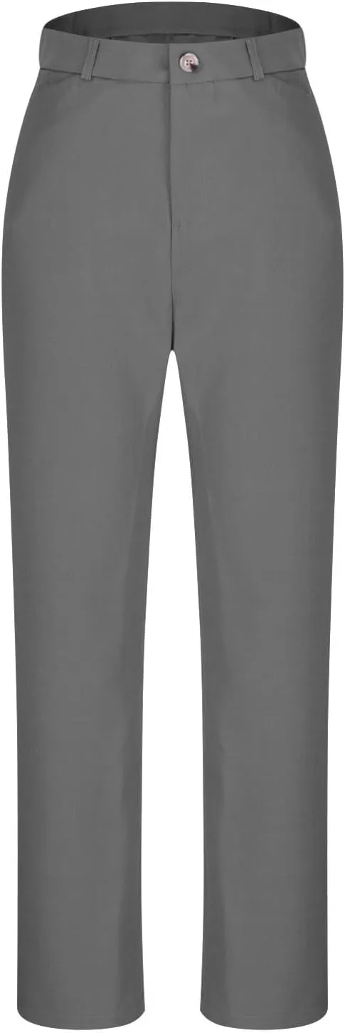 Work Pants for Women 2025 High Waist Stretch Comfy Straight Leg Dress Long Pants Trendy Casual Business Suit Trouser