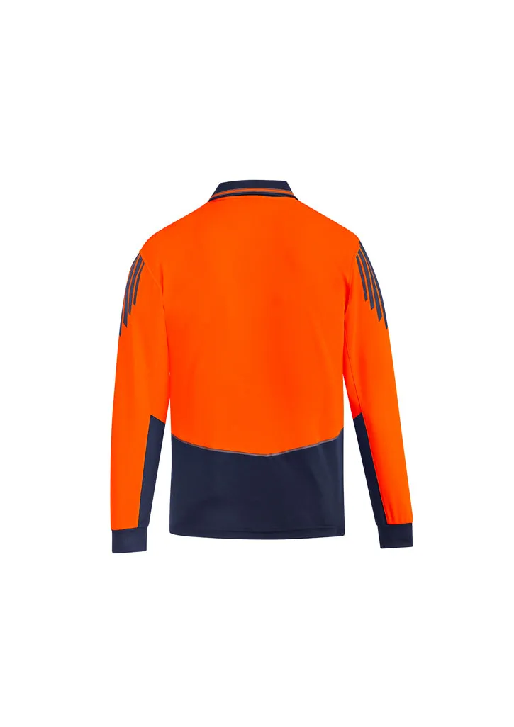 ZH310 - Syzmik - Mens Hi Vis Flux L/S Polo