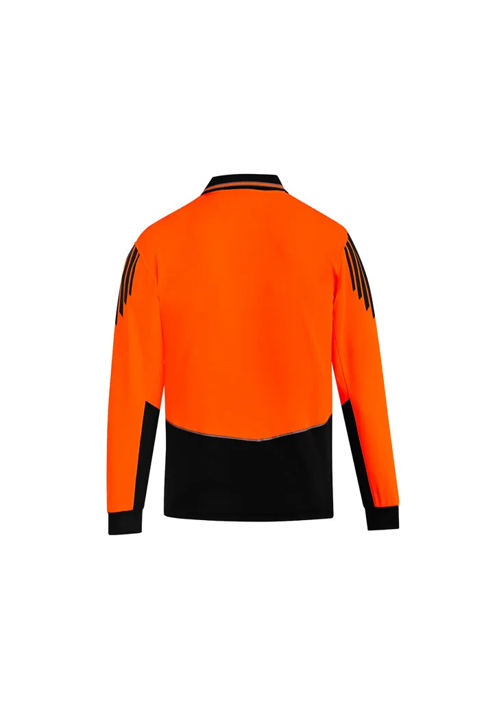 ZH310 - Syzmik - Mens Hi Vis Flux L/S Polo